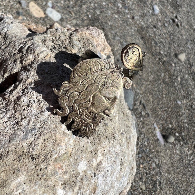 20 Drachmai 1930 Traditional Piece Silver Ring