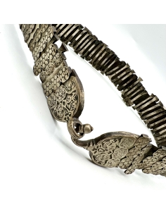 19th Century Traditional Silver Plated Belt 2