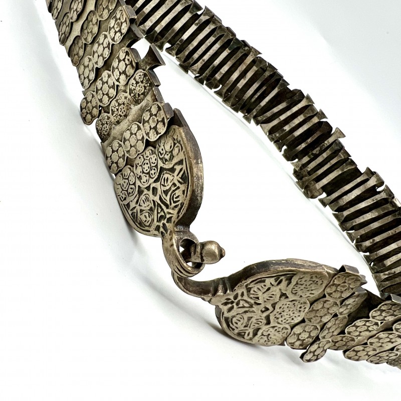 19th Century Traditional Silver Plated Belt