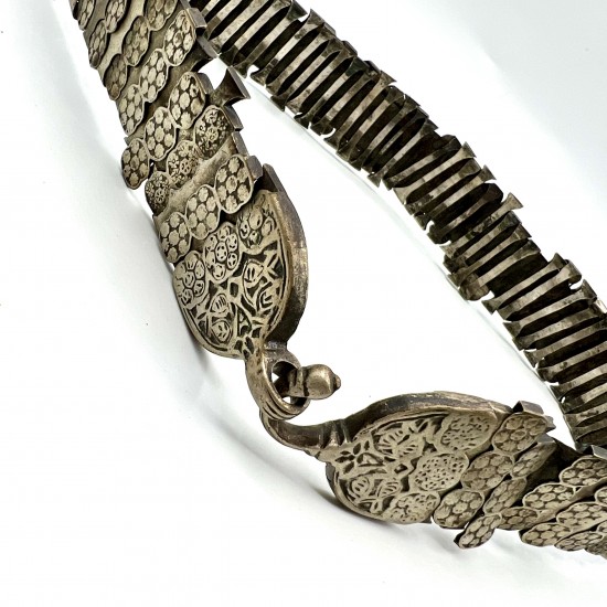 19th Century Traditional Silver Plated Belt