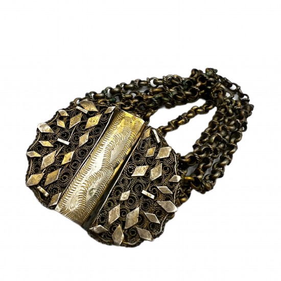 Traditional Filigree Technique Bracelet Ioannina City