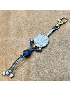 Boho Macrame Keychain 2