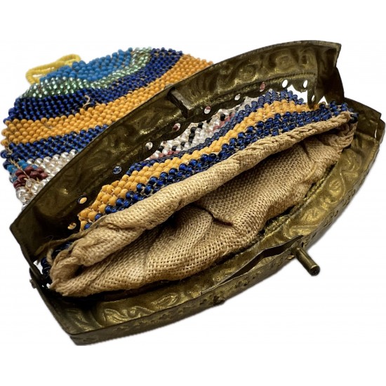 Art Deco Beaded Pouch