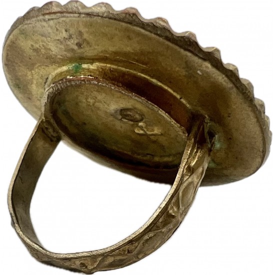19th century Big Round Ring