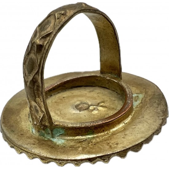 19th century Big Round Ring