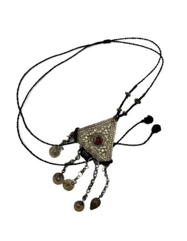 Macrame Necklace 19th Century Traditional Piece