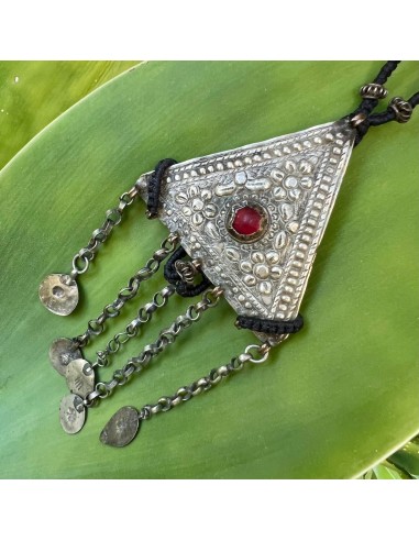 Macrame Necklace 19th Century Traditional Piece