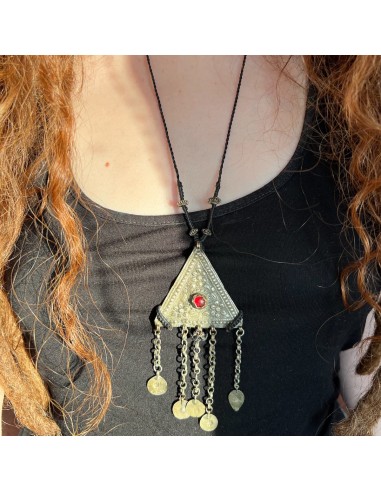 Macrame Necklace 19th Century Traditional Piece