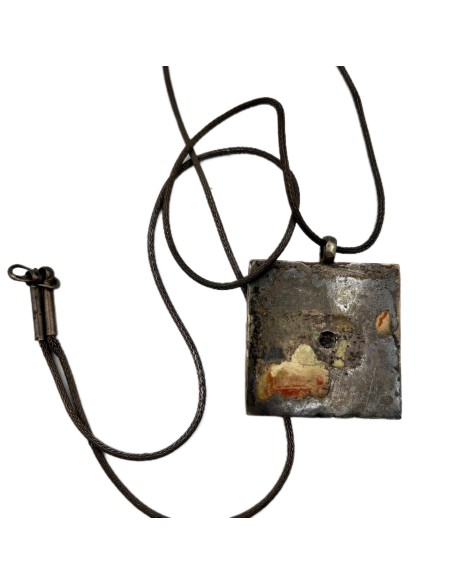 19th century Silver Pendant Necklace from India