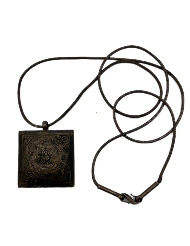 19th century Silver Pendant Necklace from India