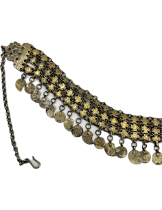 19th century Traditional Silver Gold Plated Headpiece 2