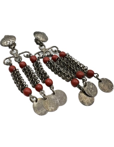 Vintage Dangle Clip Earrings