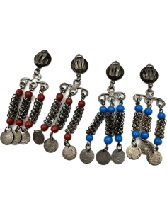 Vintage Dangle Clip Earrings 2