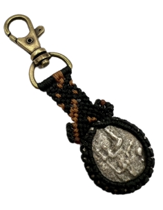 Macrame Keychain Copy of Ancient Coin 2