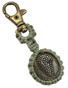 Macrame Keychain Copy of Ancient Coin 2