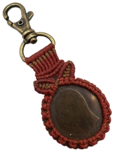 Macrame Keychain 10 Lepta 1882