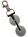 10 and 20 lepta Macrame Keychain