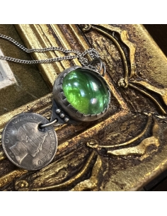 Othon 1/2 Drachma 1833 Silver Pendant 2