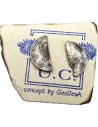 Silver Earrings 20 Lepta 1883 King George