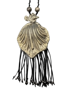 Traditional Greek Seashell Buckle Necklace