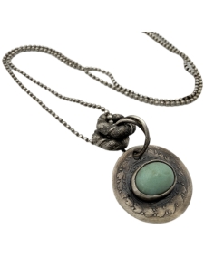 Persian Silver Coin Necklace 1908