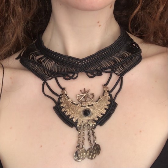 Traditional Jewelry Macrame Necklace